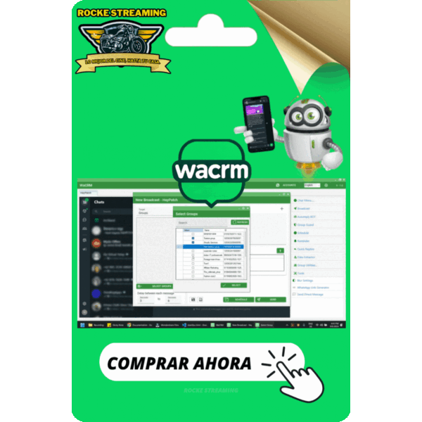 WA CRM - BOT MULTICUENTAS 1 MES